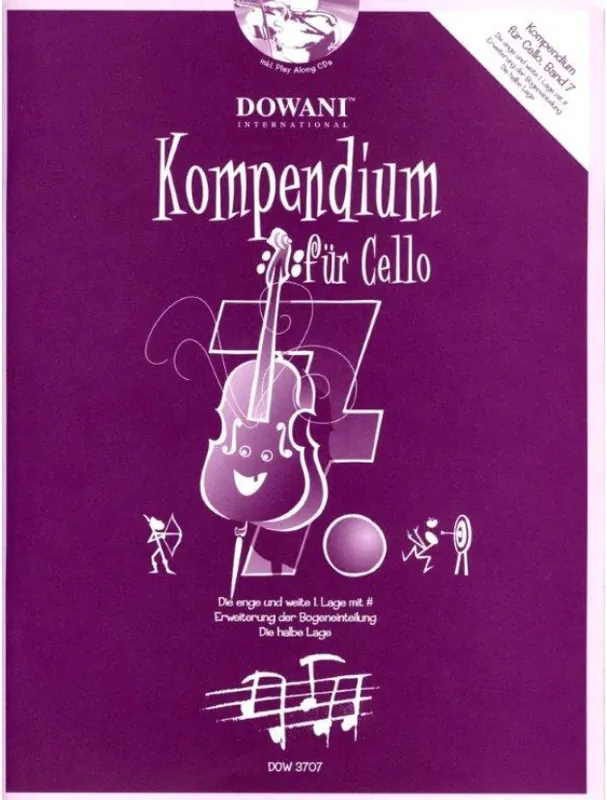 Ihned K Objednání Josef Hofer Kompendium für Cello 7 (noty na violoncello)(+audio)