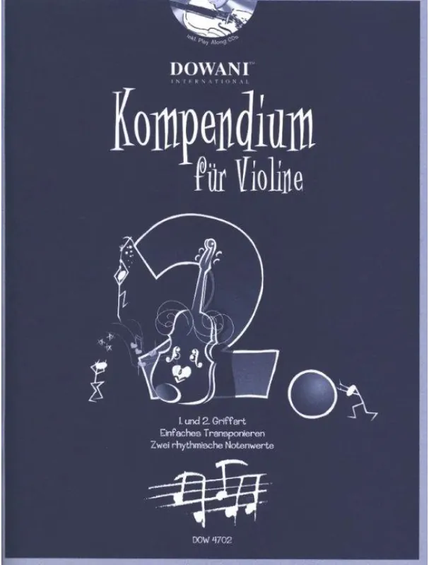 Novinka Josef Hofer Kompendium für Violine 2 (noty na housle)(+audio)
