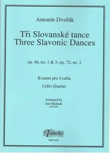 Výprodej Tři Slovanské tance op.46, no. 1, 3, op. 72, no. 2