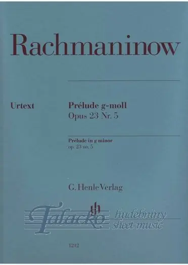 Prélude g minor op. 23 no. 5 Sleva