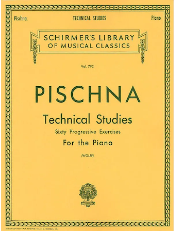 Josef Pischna Technical Studies (noty na sólo klavír) Super Cena