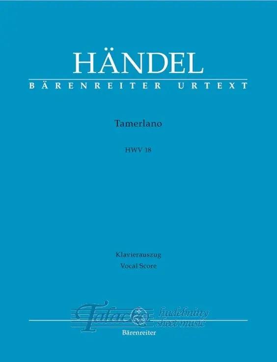 Tamerlano HWV 18 Koupit Online