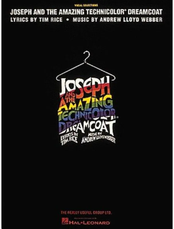 Nízká Cena Joseph and the Amazing Technicolor / Josef a jeho úžasný pestrobarevný plášť (noty na klavír, zpěv, akordy na kytaru)