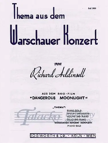 Autentický Theme From Warsaw Concerto