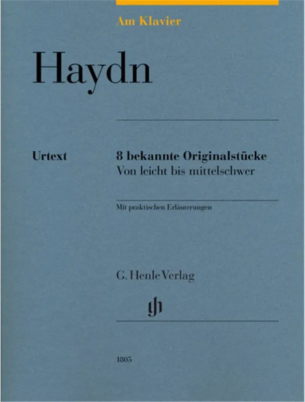 Ihned K Objednání Joseph Haydn 8 bekannte Originalstücke (noty na klavír)
