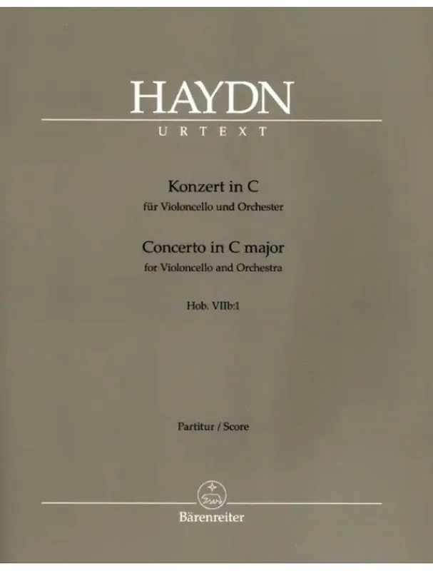 Nízká Cena Joseph Haydn Cello Concerto No.1 In C Hob.VIIb (noty, partitura)