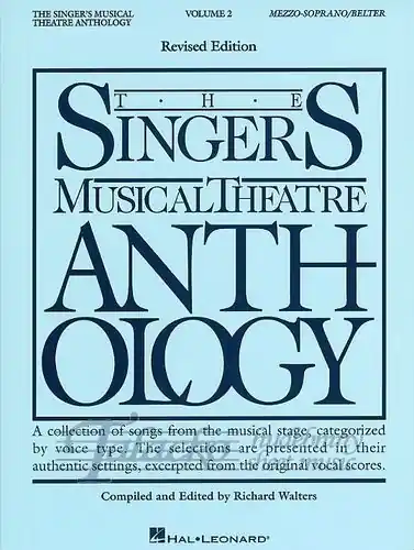 Tovární Cena Singers Musical Theatre Anthology Volume Two (Mezzo Soprano)