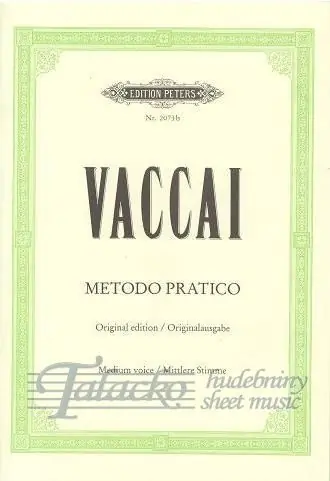 Metodo Pratico di Canto Italiano - Mittlere Stimme Hit Sezóny
