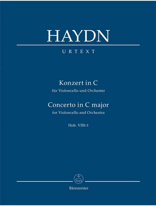 Dokud Zásoby Vydrží Joseph Haydn Concerto No.1 In C Major Hob. VIIb 1 (noty, studijní partitura)