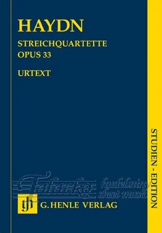 Rychlé Dodání String Quartets Volume V, op. 33 (Russian Quartets)