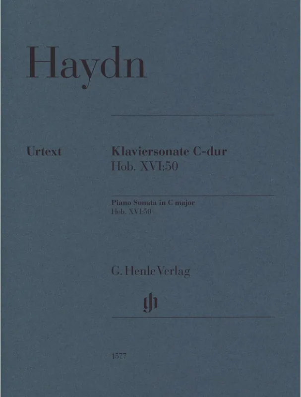 Joseph Haydn Piano Sonata C major Hob. XVI 50 (noty na klavír) Nová Kolekce