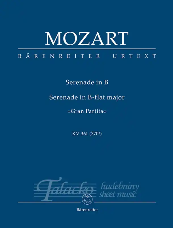 Dokud Zásoby Vydrží Serenade in B "Gran Partita" KV 361 (370a), MP