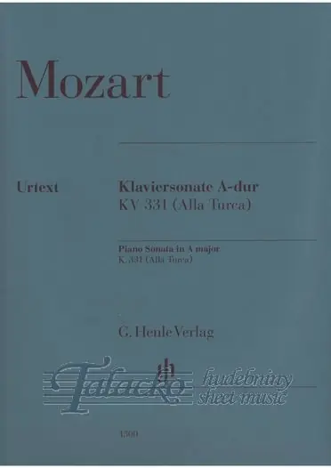 Piano Sonata A major KV 331 (300i) (with Alla Turca) Super Cena