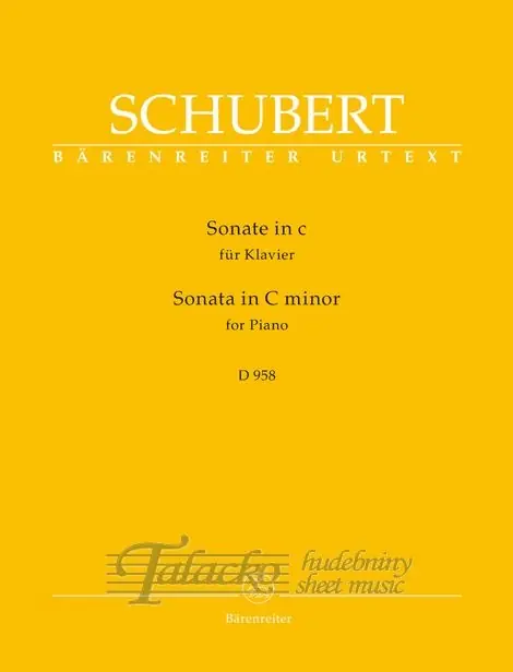 Nejlepší Cena Sonata for Piano C minor D 958