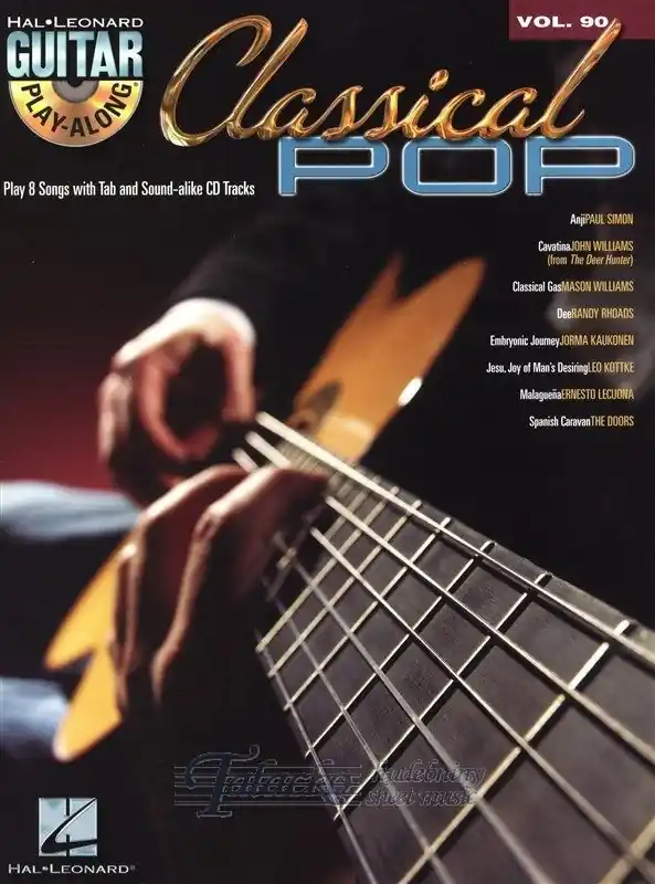 Horká Nabídka Guitar Play-Along Volume 90 Classical Pop + CD