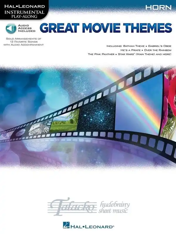 Instrumental Play-Along Great Movie Themes - Horn (Book/Online Audio) Nakupujte Hned