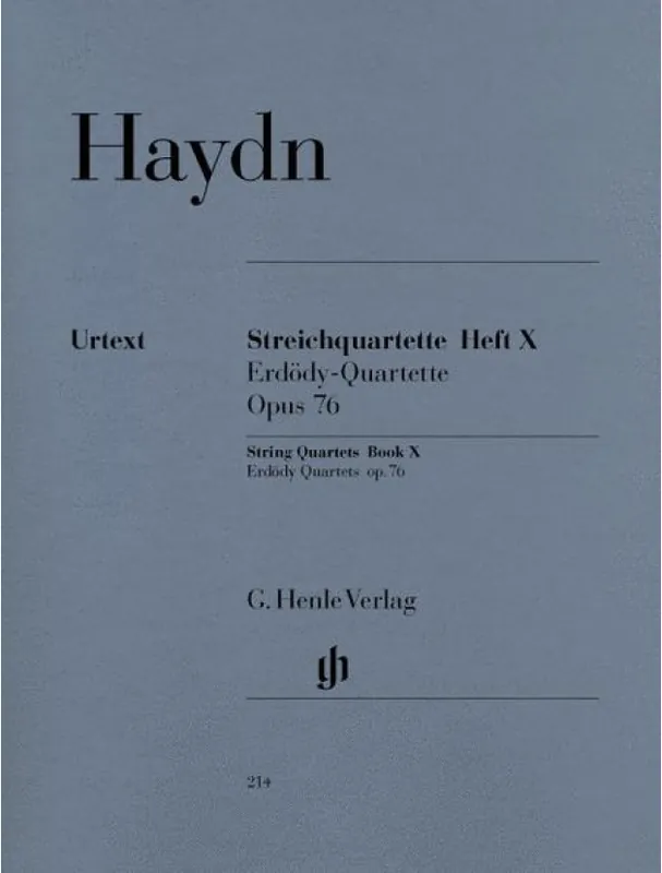 Akce Joseph Haydn String Quartets Book X Op. 76 Nr. 1-6 - Erdödy-Quartette (noty pro smyčcový kvartet)