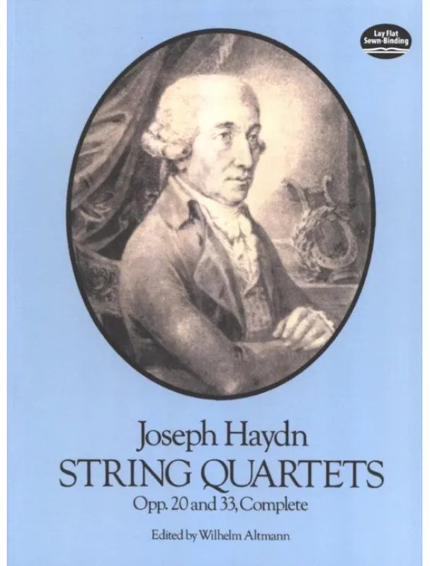 Bezpečná Platba Joseph Haydn String Quartets Opp. 20 And 33 Complete (noty, partitura)