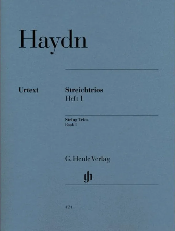 Joseph Haydn String Trios, Volume I (noty na housle, violu, violoncello) Finální Výprodej