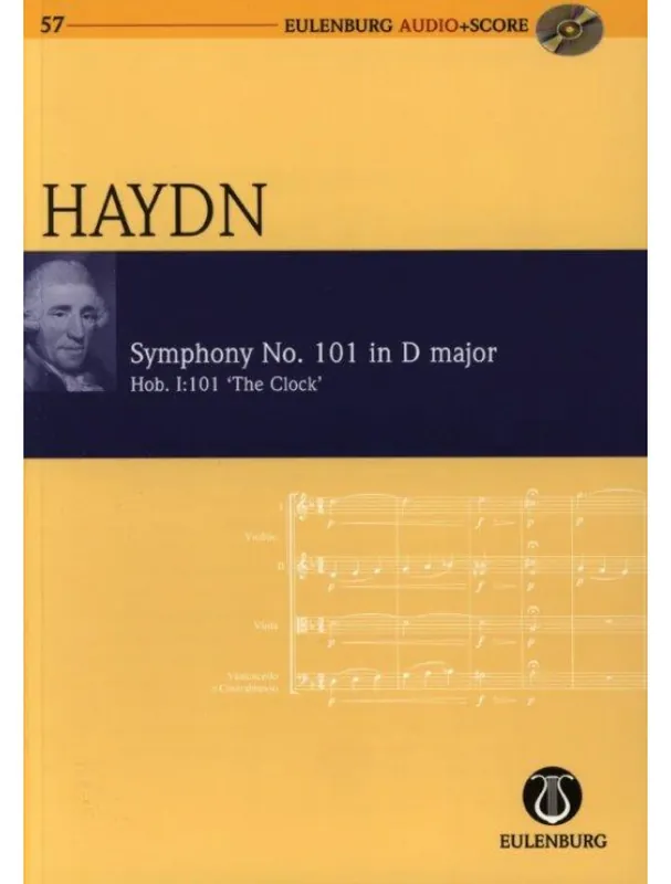 Výprodej Joseph Haydn Symphony No.101 In D ‘The Clock‘ (noty, partitura)(+audio)