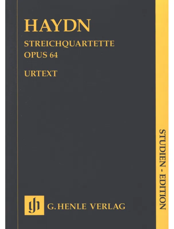 Novinka Joseph Haydn String Quartets Book VIII op. 64 - Study score (noty pro smyčcový kvartet)