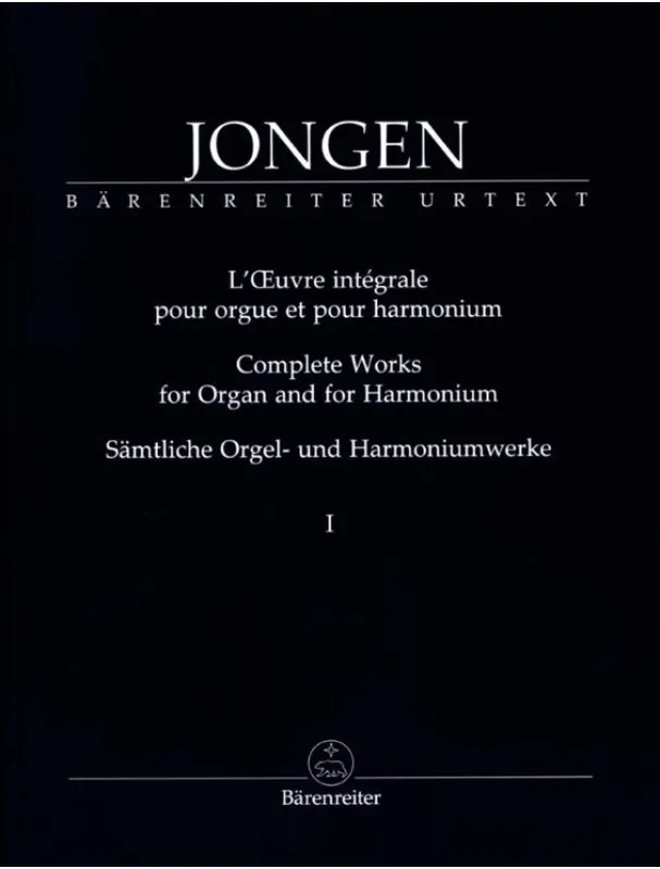 Cenová Bomba Joseph Jongen Complete Works for Organ and for Harmonium 1 (noty na varhany)