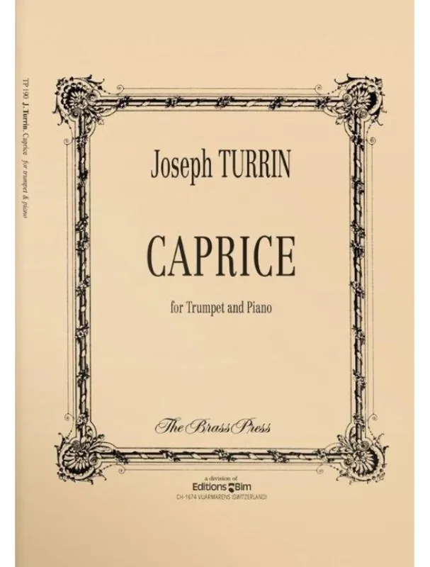 Nová Kolekce Joseph Turrin Caprice (noty na trubku, klavír)