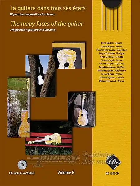 Many faces of the guitar Volume 6 + CD Zlevněný