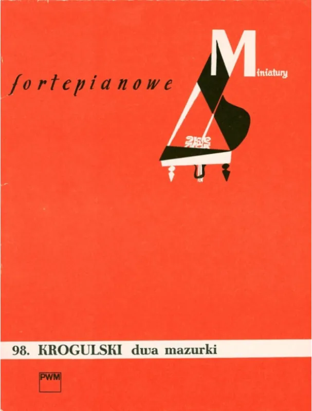 Jozef Krogulski 2 Mazurkas (noty na klavír) Tovární Cena