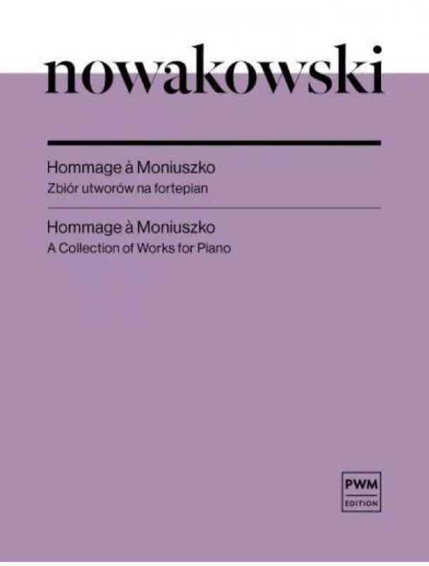 Jozef Nowakowski Hommage A Moniuszko (noty na klavír) Výhodná Nabídka