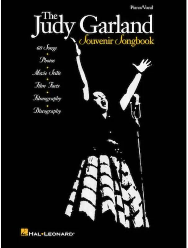 Finální Výprodej Judy Garland Souvenir Songbook (noty na klavír, zpěv, akordy)