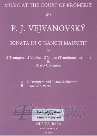 Výhodná Nabídka Sonata in C "Sancti Mauriti"
