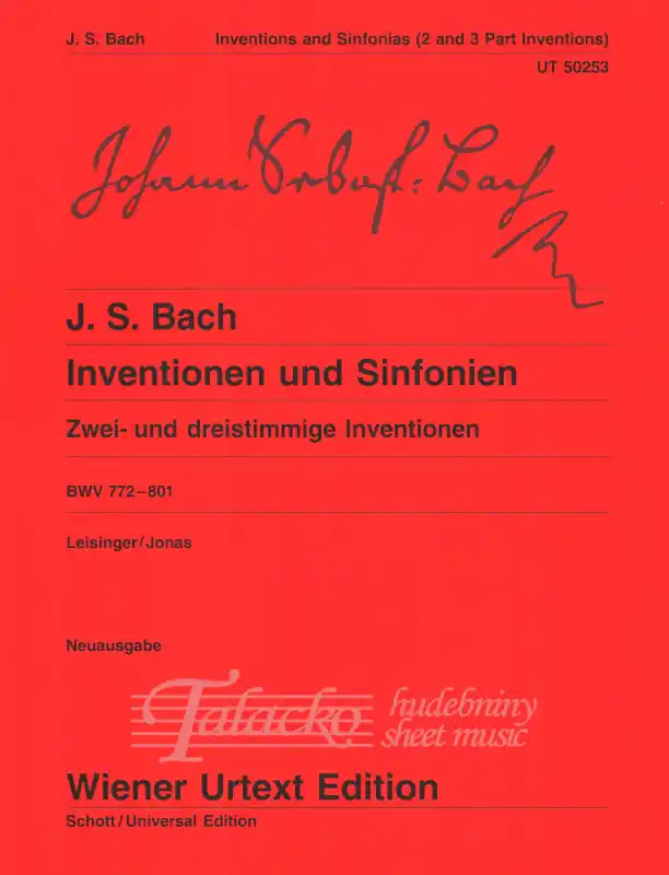 Horká Nabídka Inventions and Sinfonias BWV 772 - 801