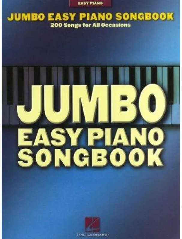 Jumbo Easy Piano Songbook - 200 Songs For All Occasions (noty, sólo klavír) Víkendová Akce