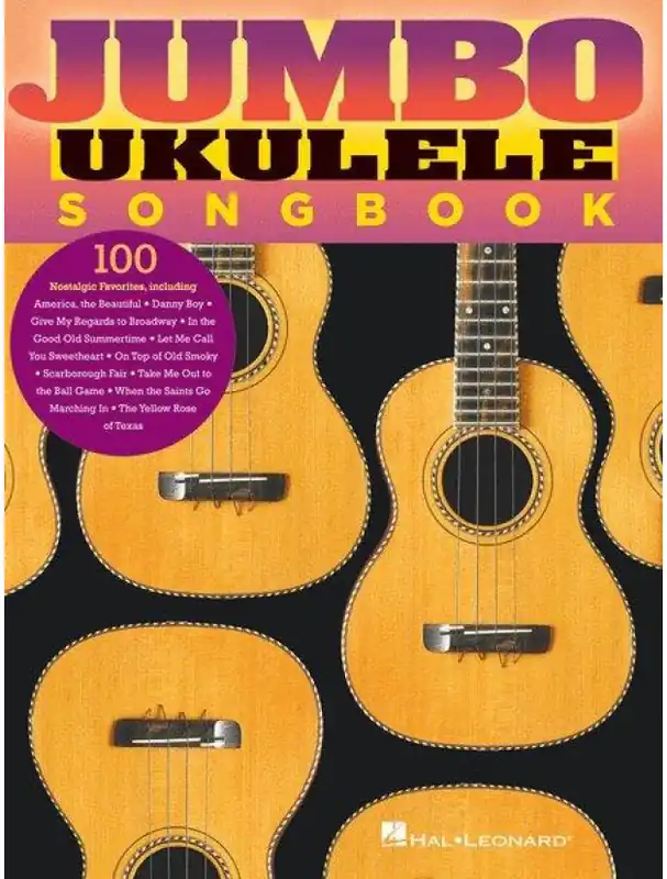 Jumbo Ukulele Songbook (noty, melodická linka, akordy) Horká Nabídka