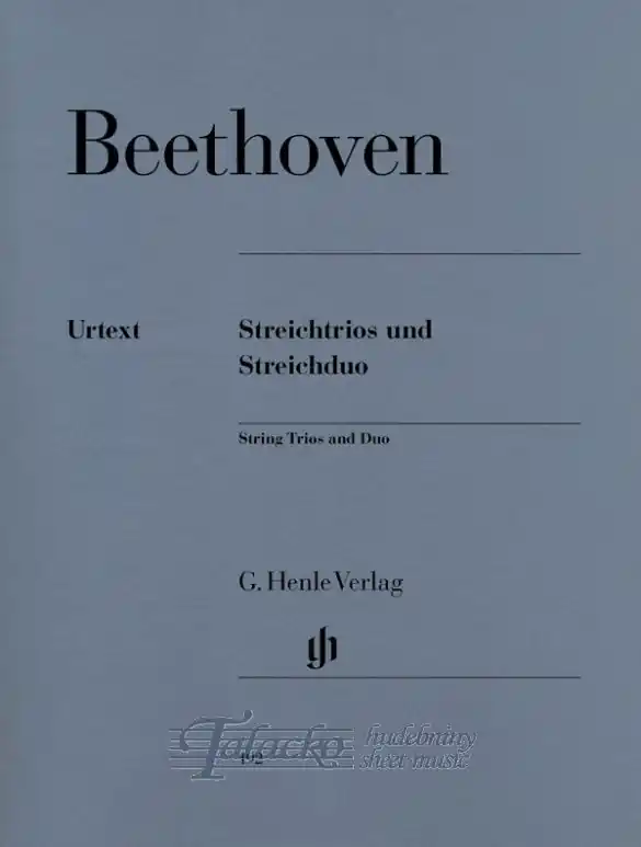 Odeslání Ihned String Trios op. 3, 8 and 9 and String Duo WoO 32