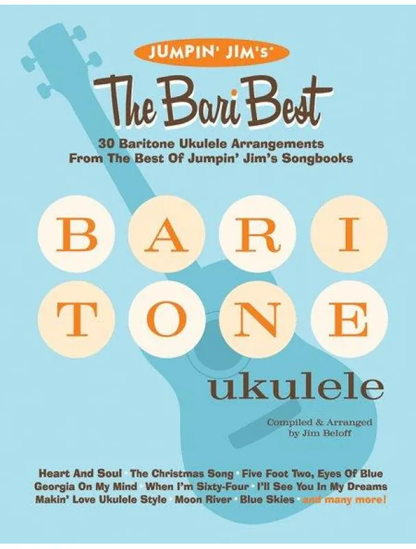 Jumpin‘ Jim‘s The Bari Best (noty, melodická linka, akordy na barytonové ukulele) Oblíbený