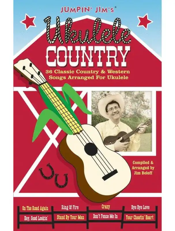 Jumpin‘ Jim‘s Ukulele Country (noty, melodická linka, akordy) Vrácení Zdarma
