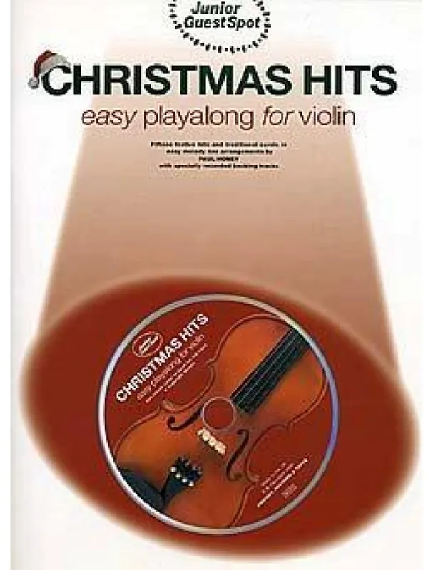 Super Cena Junior Guest Spot Christmas Hits - Easy Playalong (noty, housle) (+audio)