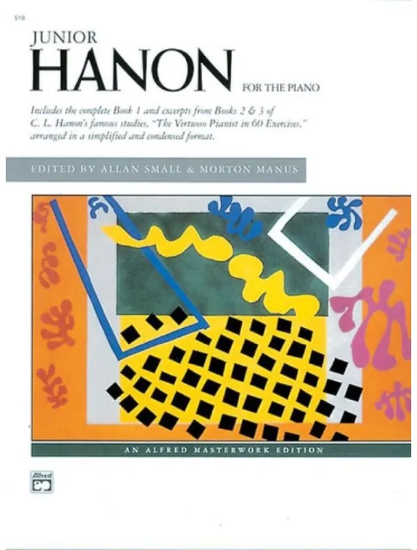 Top Prodej Junior Hanon Virtuoso Pianist in 60 Exercises Arranged in a Simplified and Condensed Format (noty na klavír)