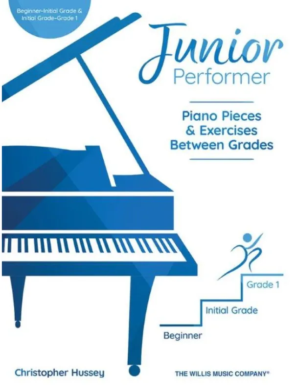 Junior Performer Piano Pieces and Exercises - Beginner, Initial Grade & Grade 1 (noty na klavír) Rychlé Dodání