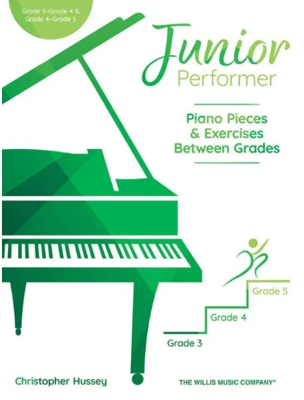Junior Performer Piano Pieces and Exercises - Grade 3, 4 , 5 (noty na klavír) Víkendová Akce
