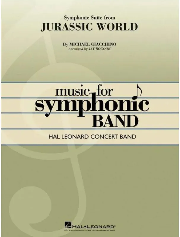 Jurassic World Symphonic Suite (noty pro symfonický orchestr, party, partitura) Nakupujte Hned