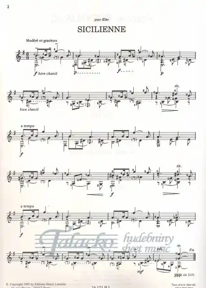Coin des guitaristes op. 119 Super Cena