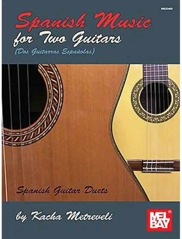 Kacha Metreveli Spanish Music For Two Guitars (noty na kytaru) Hit Sezóny