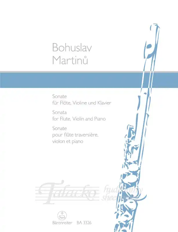 Sonata for Flute, Violin and Piano Sezónní Sleva