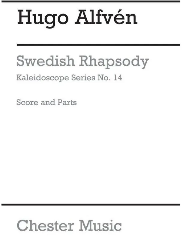 Cenová Bomba Kaleidoscope Hugo Alfvén - Swedish Rhapsody (noty pro flexibilní orchestr, party, partitura)