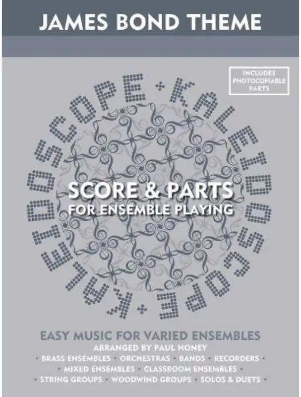 Kaleidoscope James Bond Theme (The James Bond Collection) (noty pro školní orchestr) Hit Sezóny