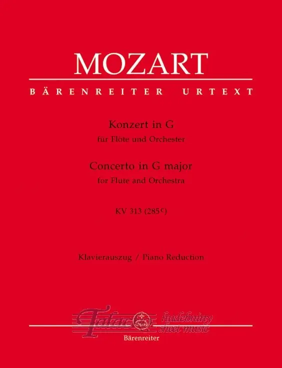 Concerto in G major for Flute and Orchestra KV 313 (285c) Nová Kolekce