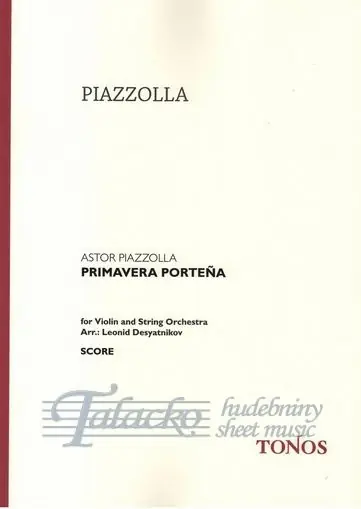 Primavera Portena for Violin and String Orchestra, VP Super Cena